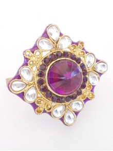 Kundan Finger Ring